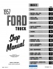 1957 Ford Truck Repair Manual